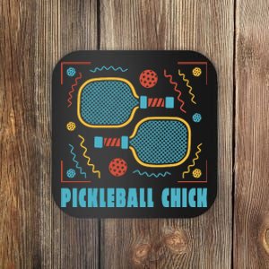 Pickleball Chick Coaster