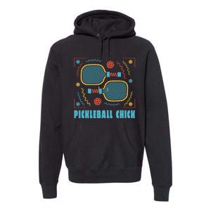 Pickleball Chick Premium Hoodie