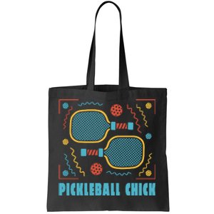 Pickleball Chick Tote Bag