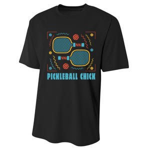 Pickleball Chick Performance Sprint T-Shirt