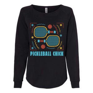 Pickleball Chick Womens California Wash Sweatshirt