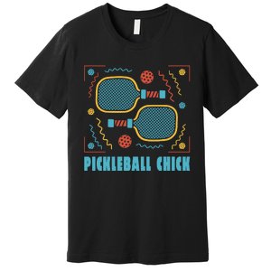 Pickleball Chick Premium T-Shirt