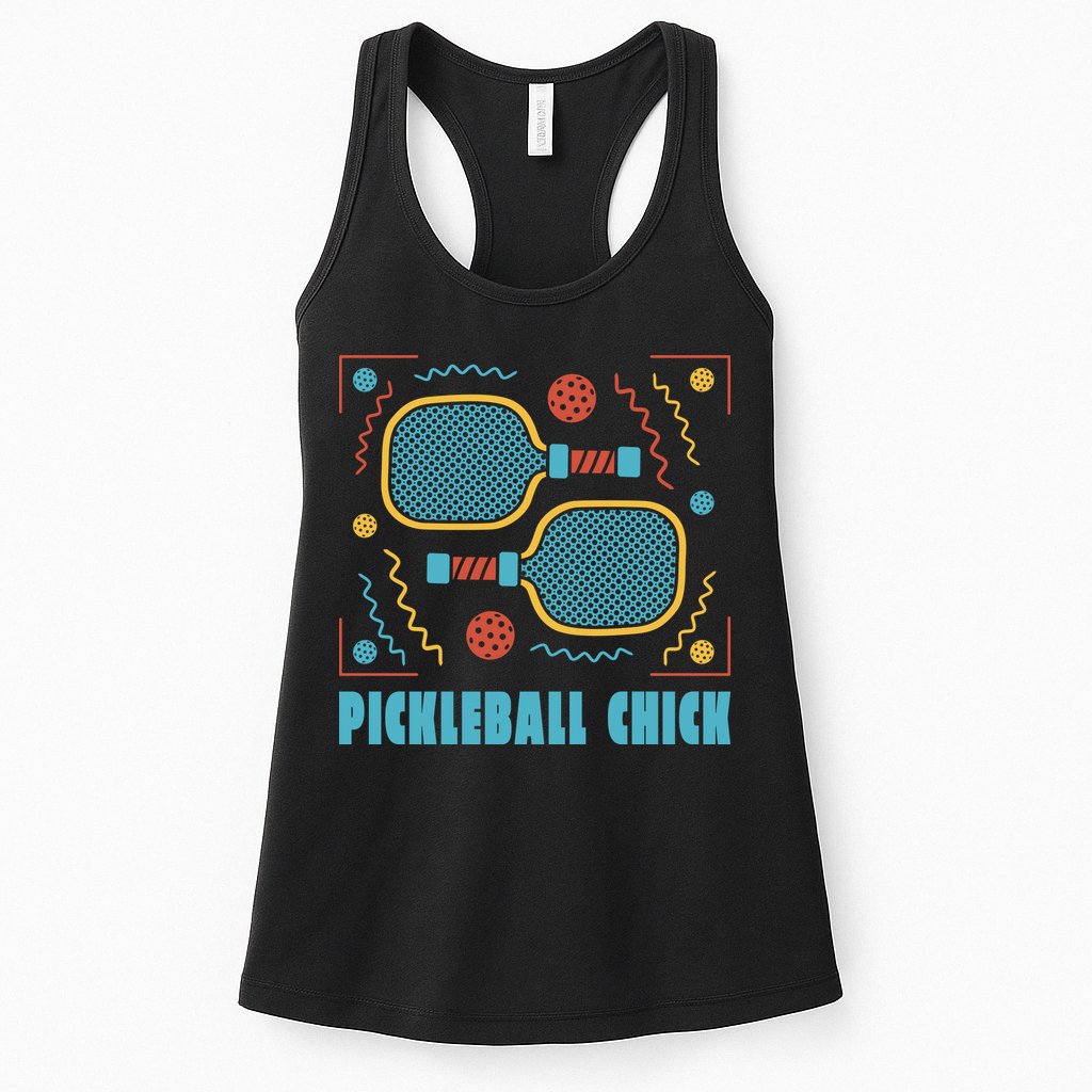 Pickleball Chick Womens Tank Top