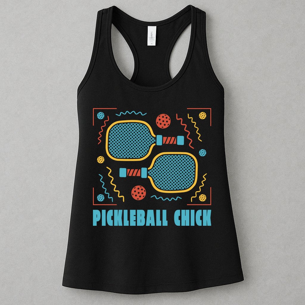 Pickleball Chick Womens Tank Top