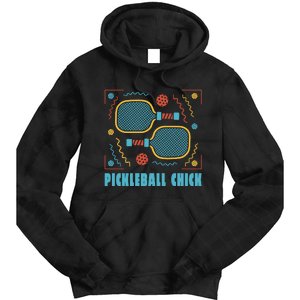 Pickleball Chick Tie Dye Hoodie