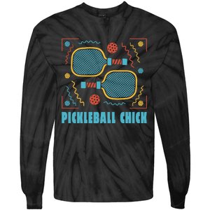 Pickleball Chick Tie-Dye Long Sleeve Shirt