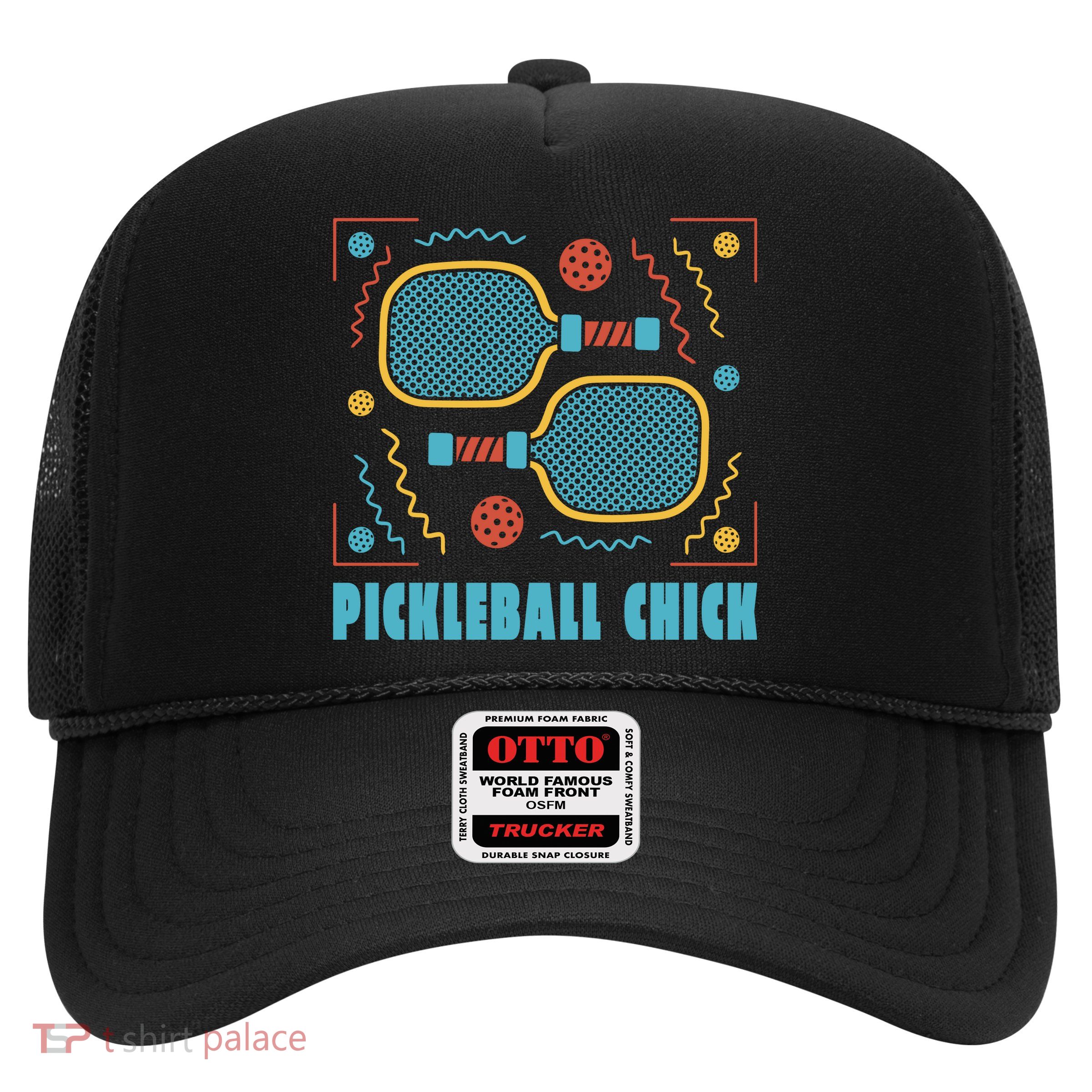 Pickleball Chick Trucker Hat