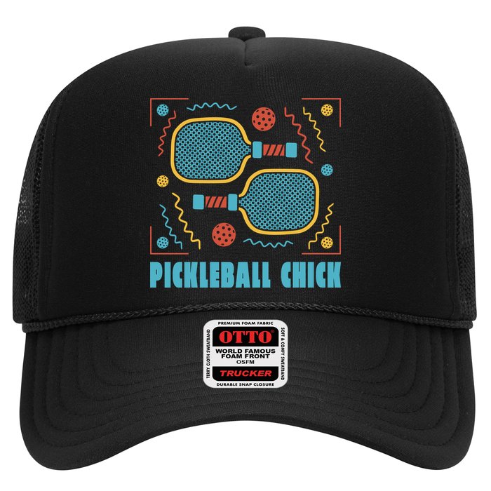 Pickleball Chick Trucker Hat