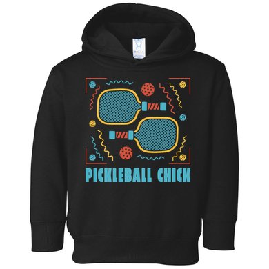 Pickleball Chick Toddler Hoodie