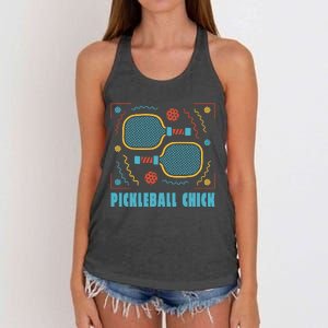 Pickleball Chick Women's Knotted Racerback Tank