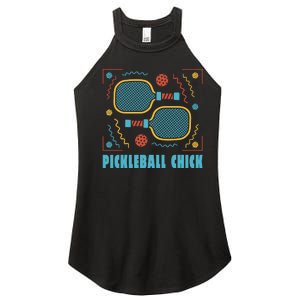 Pickleball Chick Women's Perfect Tri Rocker Tank