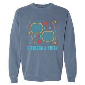 Pickleball Chick Garment-Dyed Sweatshirt