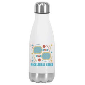 Pickleball Chick Stainless Steel Insulated Water Bottle