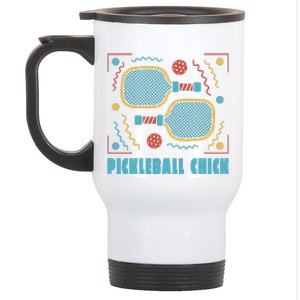 Pickleball Chick Stainless Steel Travel Mug