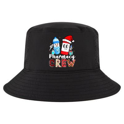 Pharmacy Crew Pill Rx Santa Hat Pharmacist Christmas Meaningful Gift Cool Comfort Performance Bucket Hat