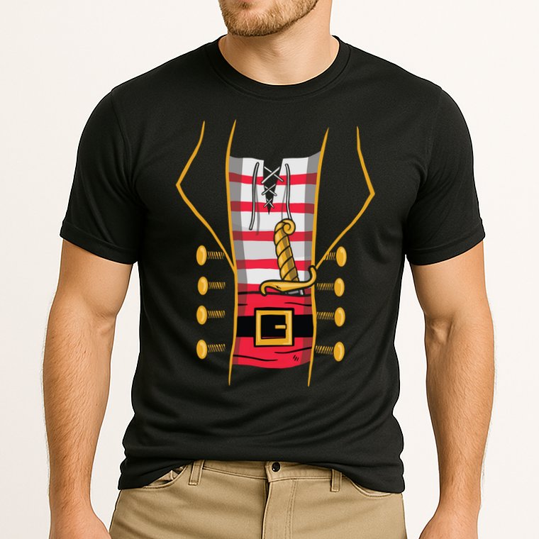 Pirate Costume Cooling Performance Crew T-Shirt