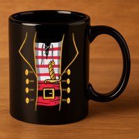 Pirate Costume 11oz C Handle Ceramic Mug