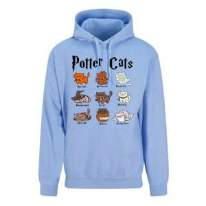 Potter Cats Unisex Surf Hoodie