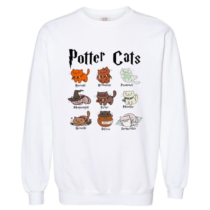 Potter Cats Garment-Dyed Sweatshirt