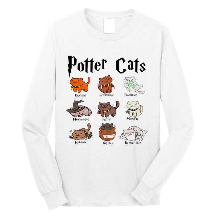 Potter Cats Long Sleeve Shirt