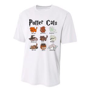 Potter Cats Performance Sprint T-Shirt