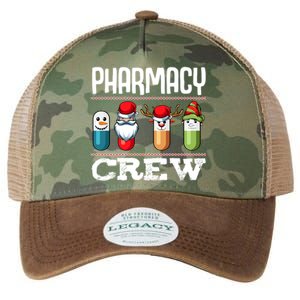 Pharmacy Crew Pills Christmas Pharmacist Medicine Funny Gift Legacy Tie Dye Trucker Hat