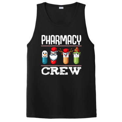 Pharmacy Crew Pills Christmas Pharmacist Medicine Funny Gift PosiCharge Competitor Tank