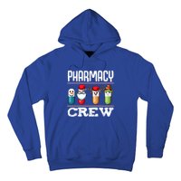 Pharmacy Crew Pills Christmas Pharmacist Medicine Funny Gift Hoodie