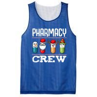 Pharmacy Crew Pills Christmas Pharmacist Medicine Funny Gift Mesh Reversible Basketball Jersey Tank