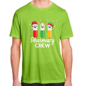 Pharmacy Crew Pills Merry Christmas Santa Funny Pharmacist Gift Adult ChromaSoft Performance T-Shirt