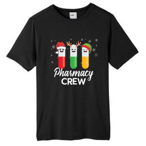 Pharmacy Crew Pills Merry Christmas Santa Funny Pharmacist Gift Tall Fusion ChromaSoft Performance T-Shirt