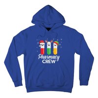 Pharmacy Crew Pills Merry Christmas Santa Funny Pharmacist Gift Hoodie