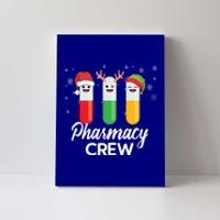 Pharmacy Crew Pills Merry Christmas Santa Funny Pharmacist Gift Canvas