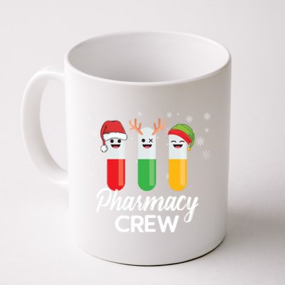 Pharmacy Crew Pills Merry Christmas Santa Funny Pharmacist Gift Coffee Mug