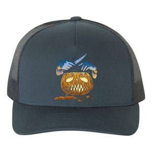 Pumpkin Carving Yupoong Adult 5-Panel Trucker Hat