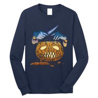 Pumpkin Carving Long Sleeve Shirt