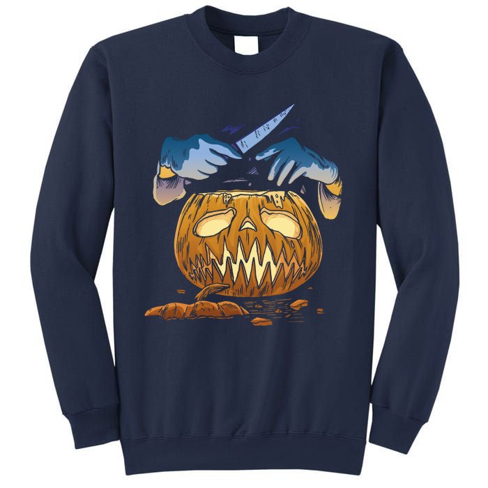 Pumpkin Carving Sweatshirt