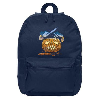 Pumpkin Carving 16 in Basic Backpack