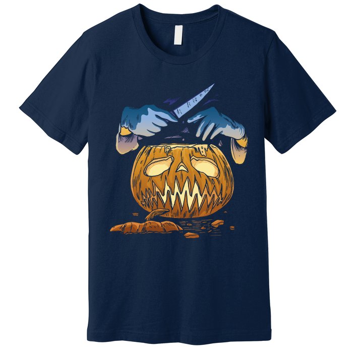 Pumpkin Carving Premium T-Shirt