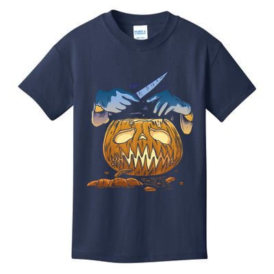 Pumpkin Carving Kids T-Shirt