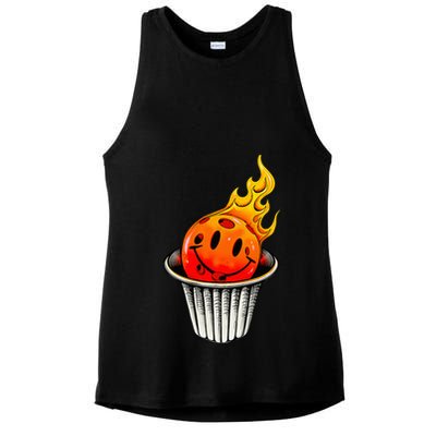 Pickleball Colada Ladies PosiCharge Tri-Blend Wicking Tank