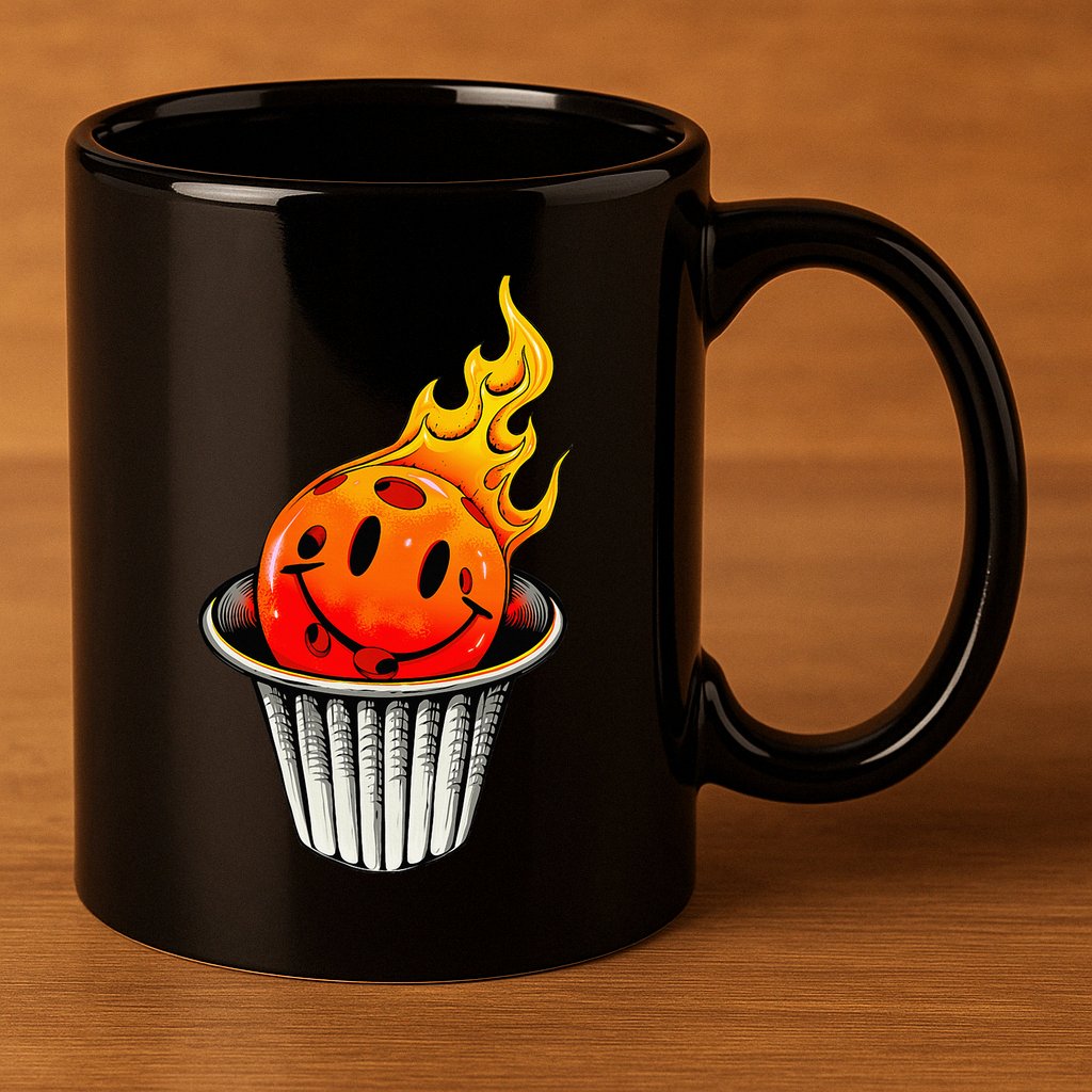 Pickleball Colada 11oz C Handle Ceramic Mug