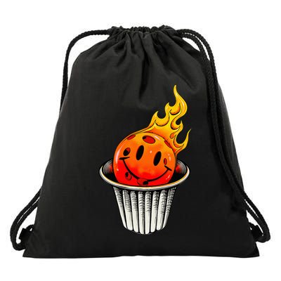 Pickleball Colada Drawstring Bag