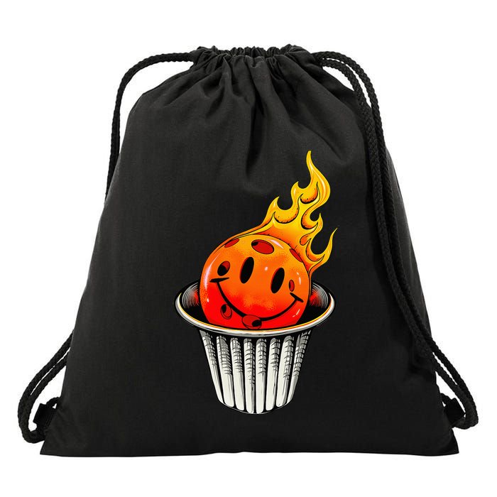 Pickleball Colada Drawstring Bag