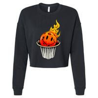 Pickleball Colada Cropped Pullover Crew