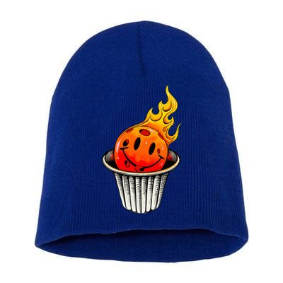 Pickleball Colada Short Acrylic Beanie