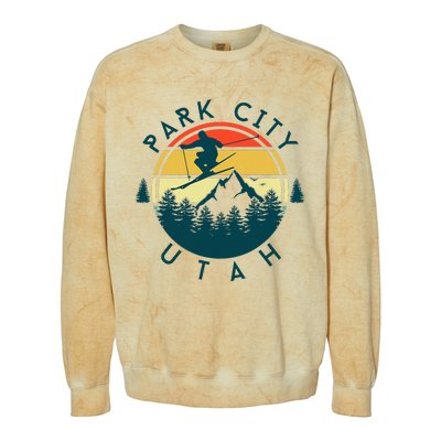 Park City Colorblast Crewneck Sweatshirt