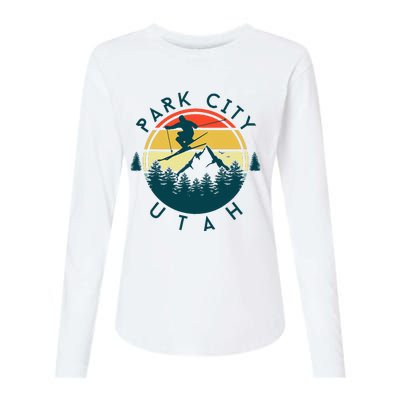 Park City Womens Cotton Relaxed Long Sleeve T-Shirt