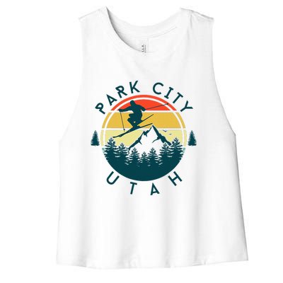 Park City Women's Racerback Cropped Tank