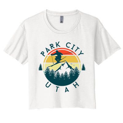 Park City Women's Crop Top Tee